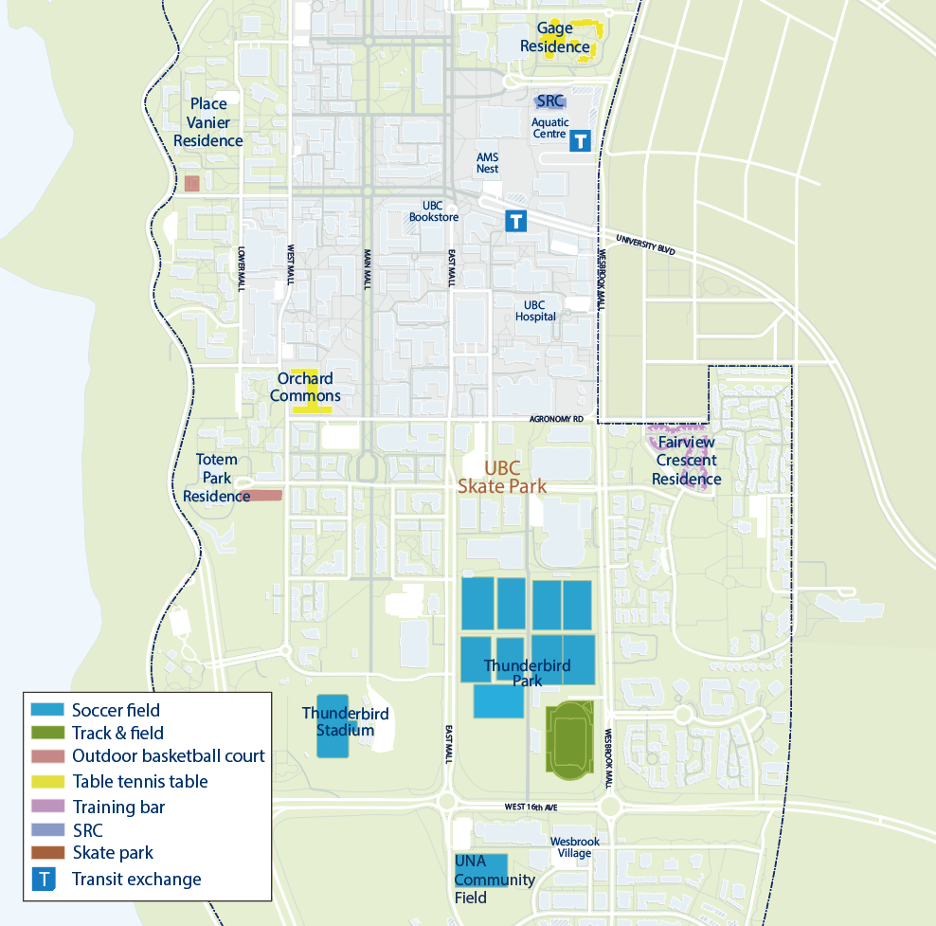 map of campus