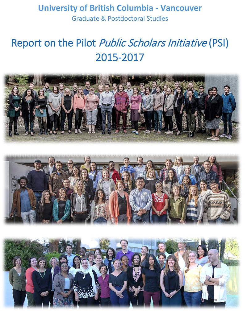 Public Scholars Initiative Report 2017