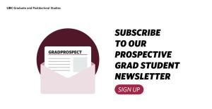 GradProspect newsletter