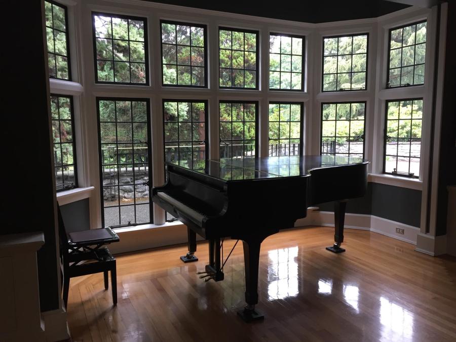Piano lounge in Green College