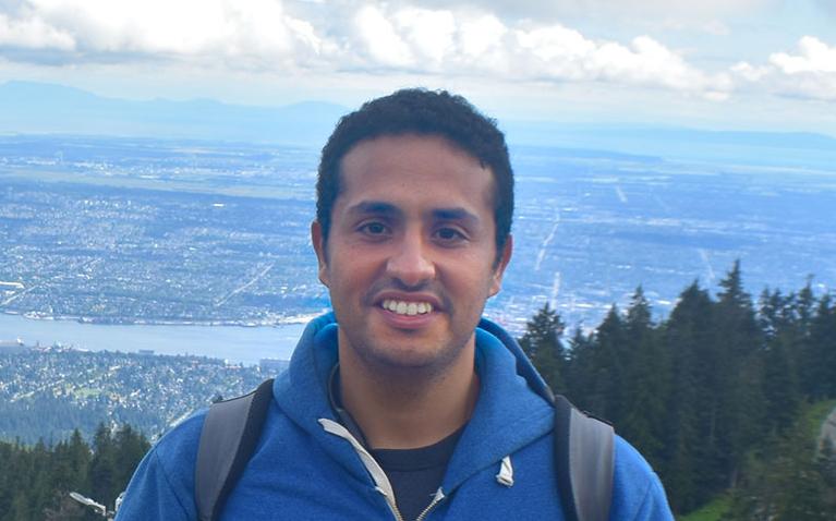 UBC graduate student Khaled Ahmed