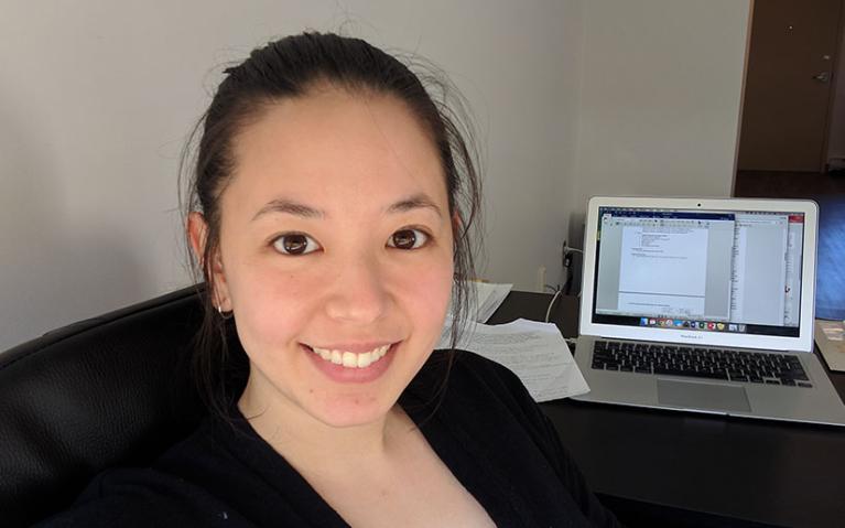 UBC graduate student Michèle Cheng