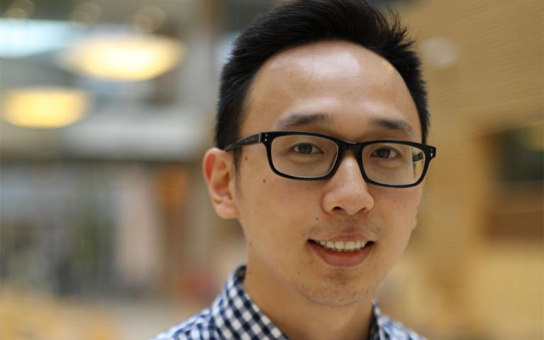 UBC graduate student Daniel Kwon