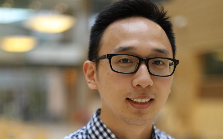 UBC graduate student Daniel Kwon