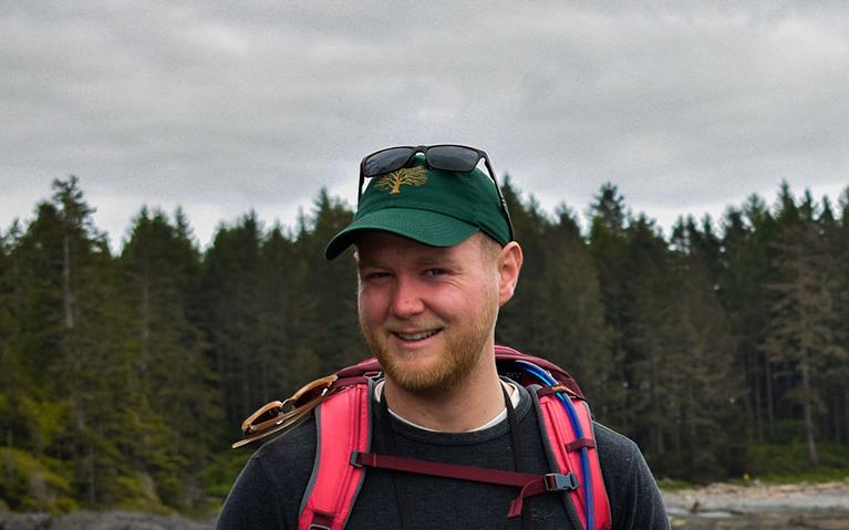 UBC graduate student Hayden Scheiber