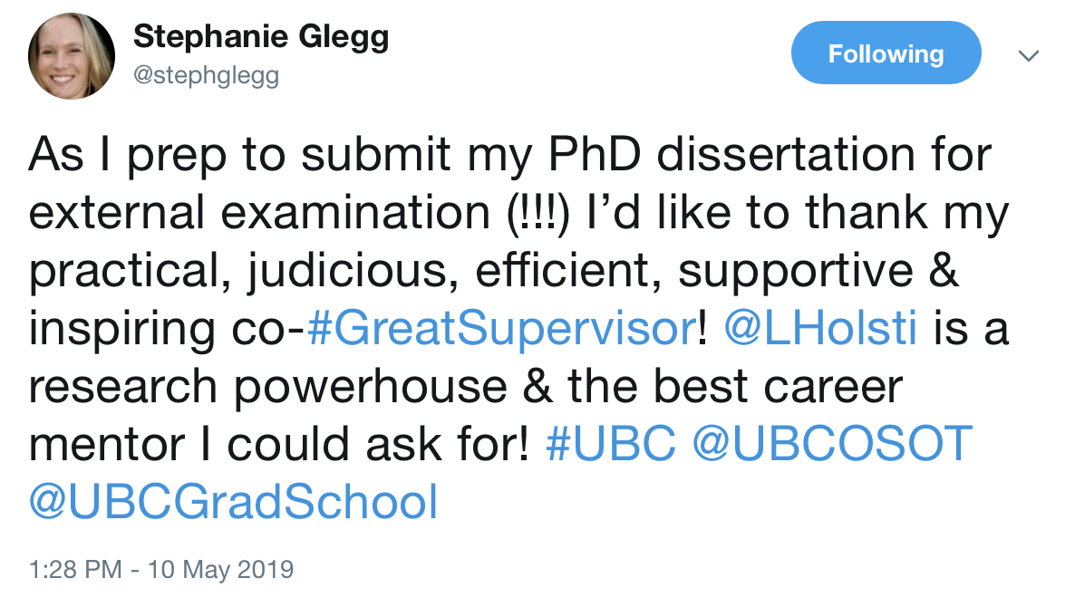 Great Supervisor Week Graduate School At The University Of British Columbia Ubc